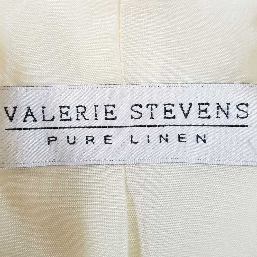 Valerie Stevens Women Cream Blazer 12 NWT - image 3