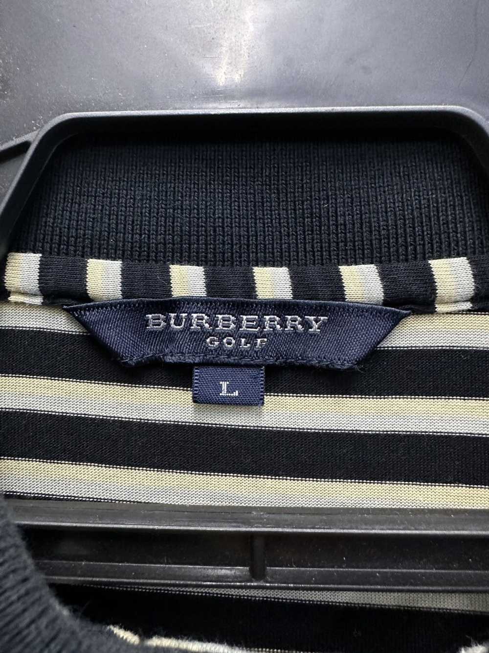 Burberry × Designer × Luxury Burberry Golf Stripe… - image 8