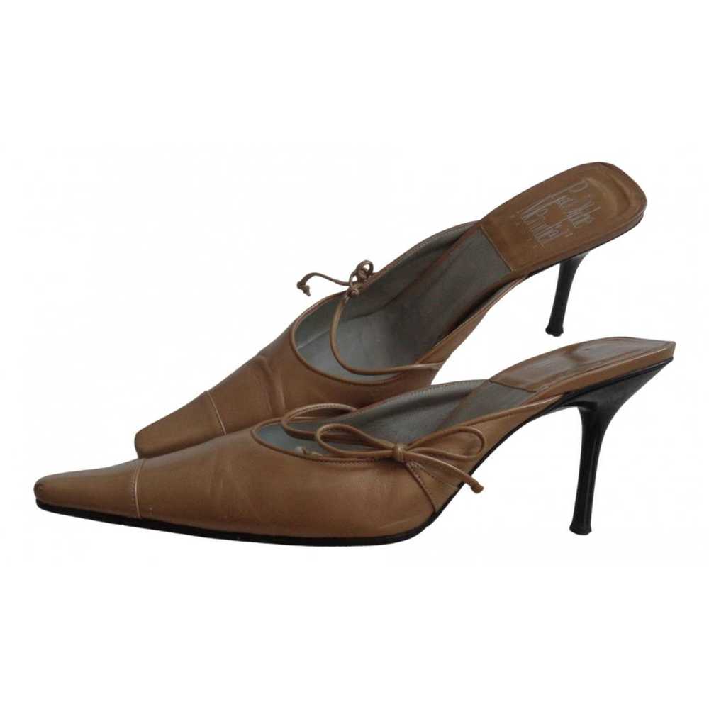 Rodolphe Menudier Leather mules - image 1