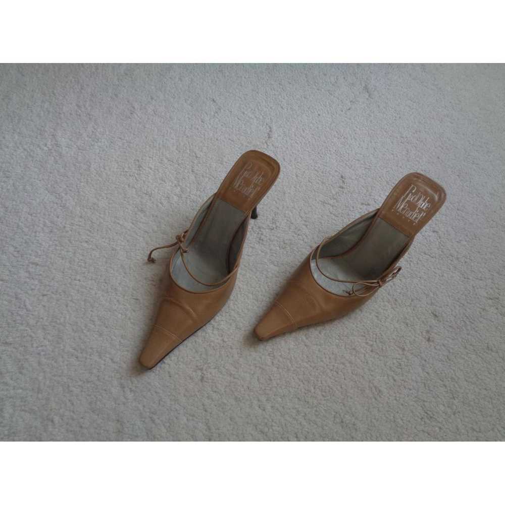 Rodolphe Menudier Leather mules - image 2