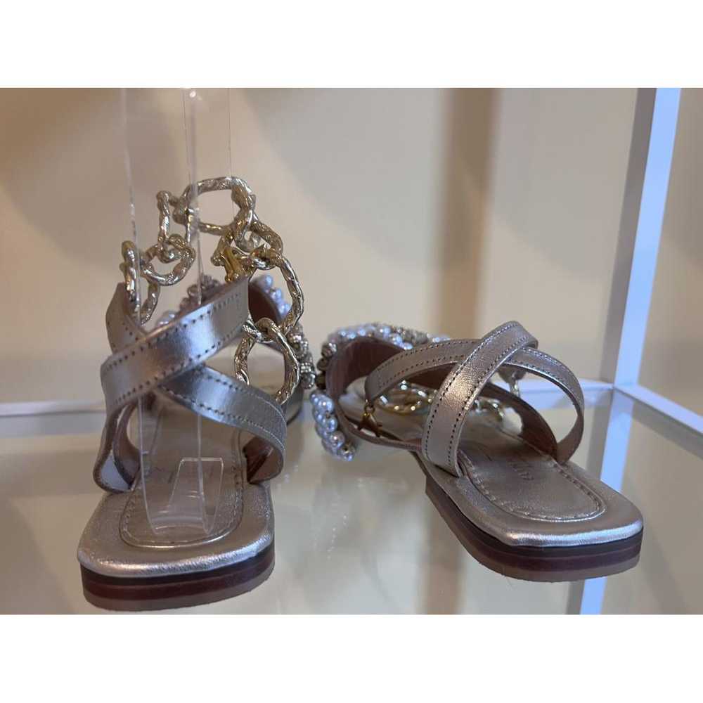 Elina Linardaki Leather sandals - image 5