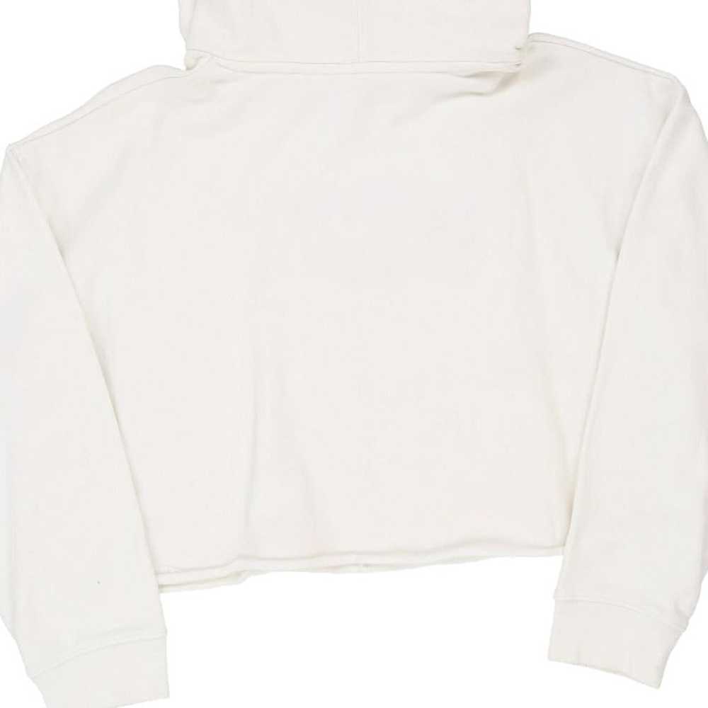 Levis Cropped Hoodie - Medium White Cotton - image 6