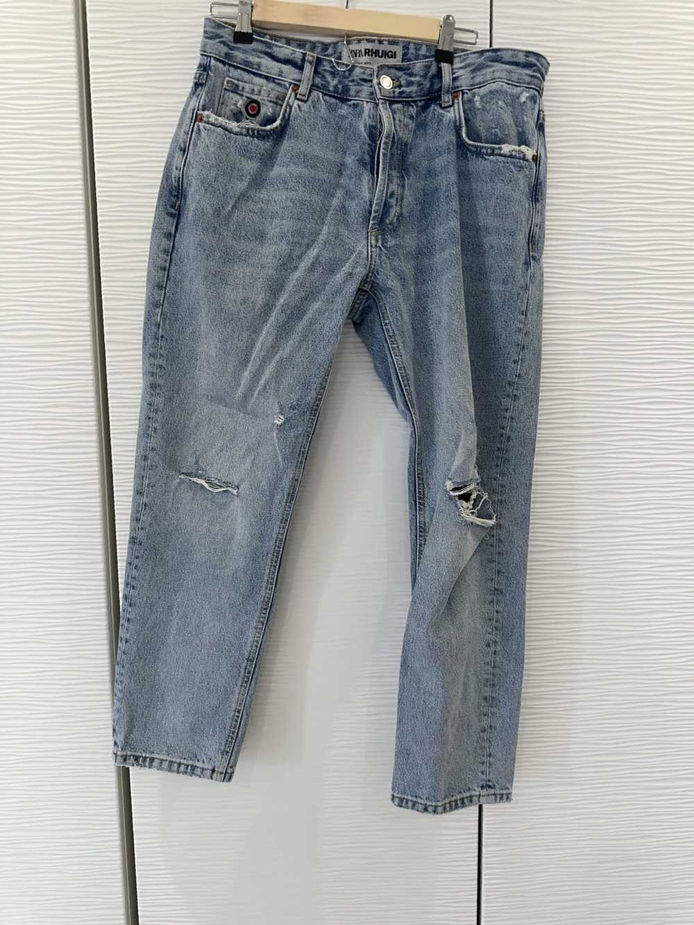 Rhude × Zara Zara x Rhuigi Denim jeans - image 9