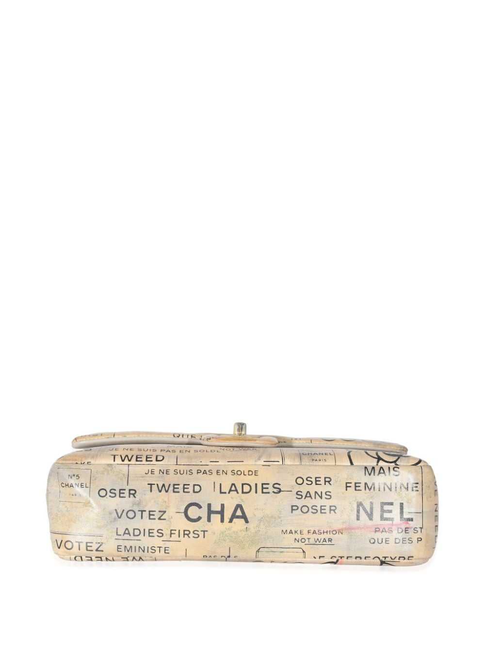 CHANEL Pre-Owned 2015-2016 medium newspaper-print… - image 5