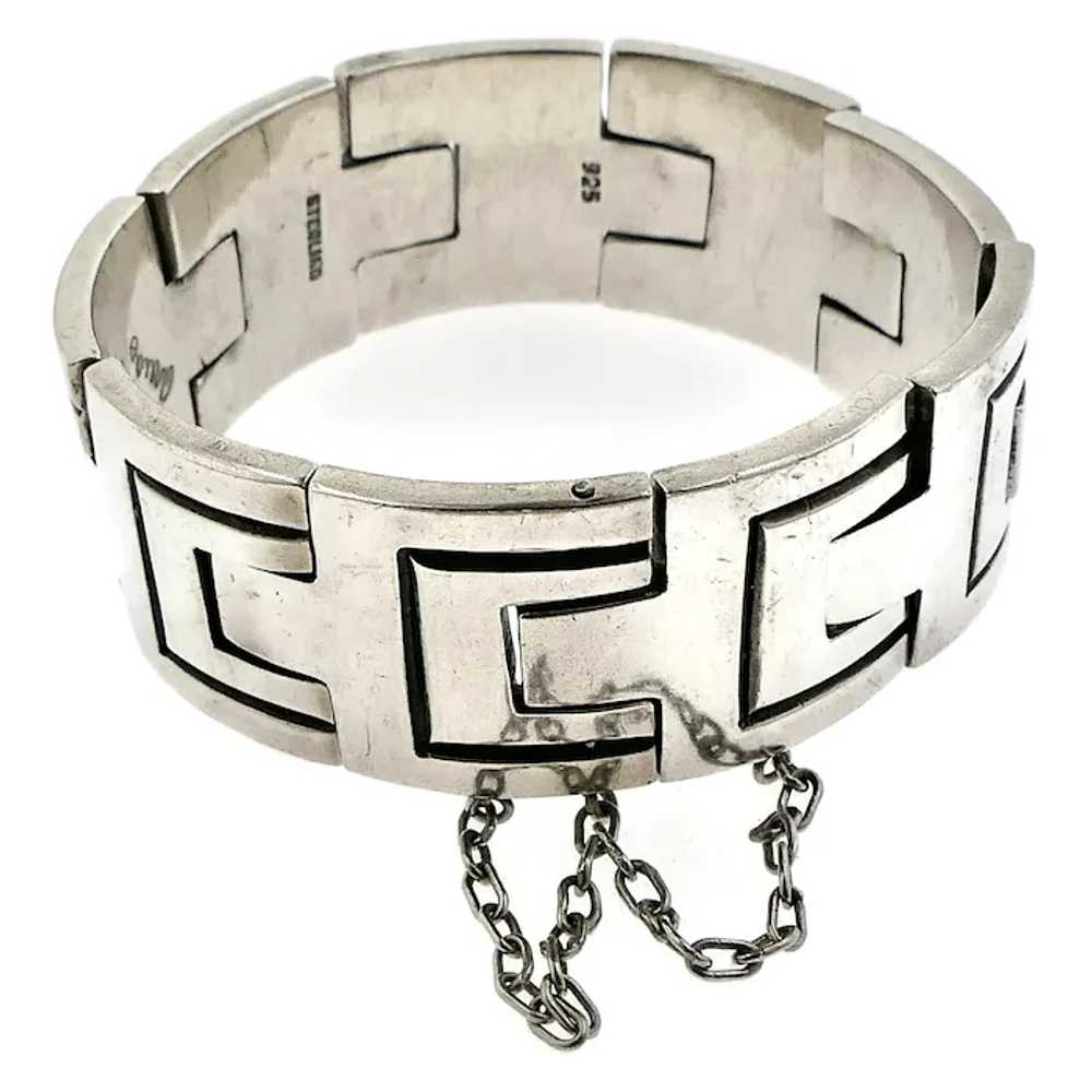 Heavy Pat Areias Modernist Sterling Silver Bracel… - image 10