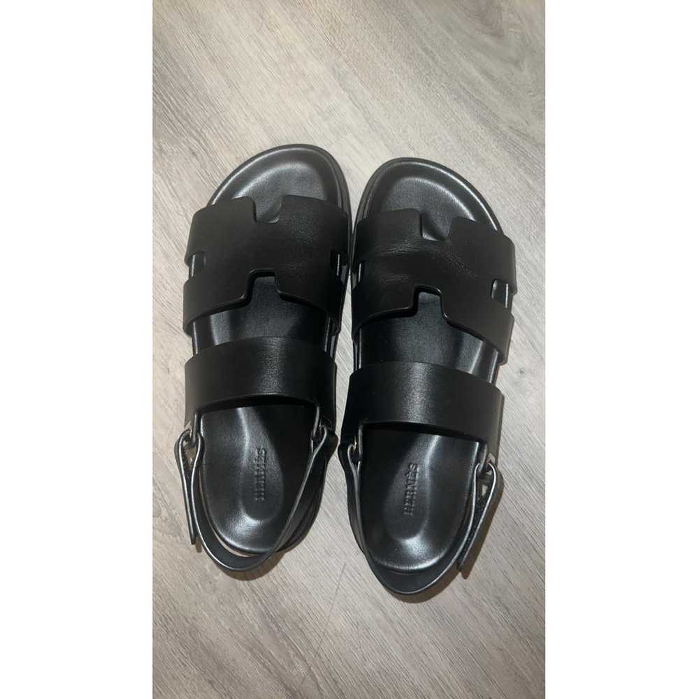 Hermès Leather sandals - image 9