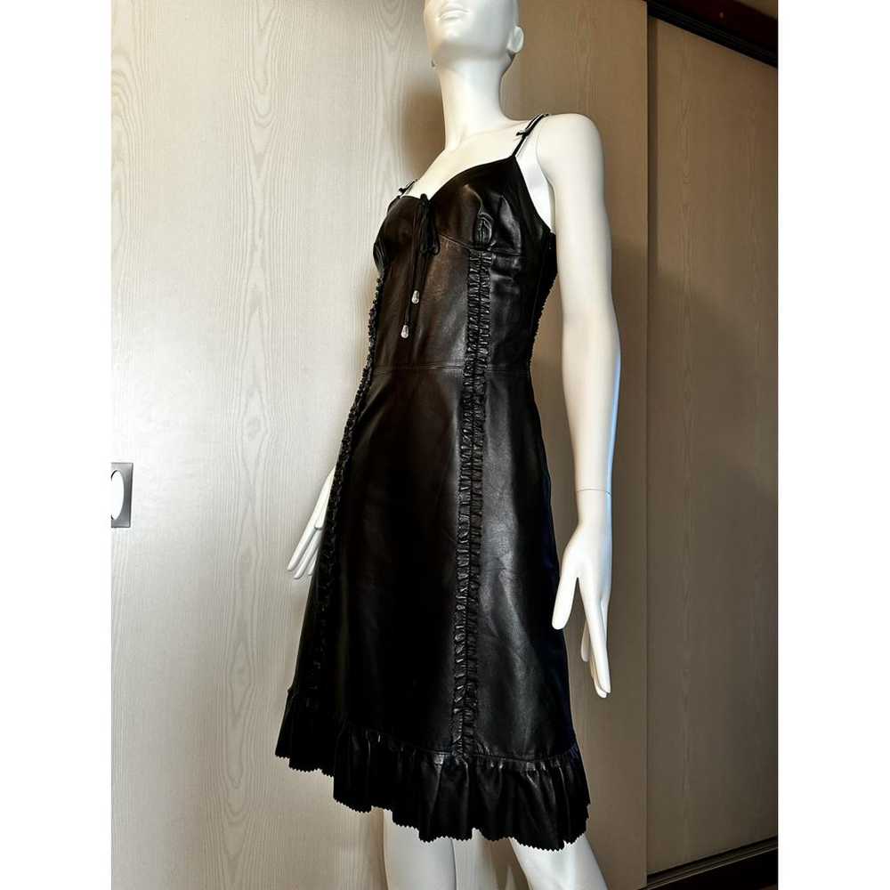 Miu Miu Leather dress - image 4