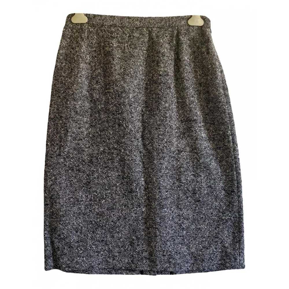 Prada Wool mid-length skirt - image 1