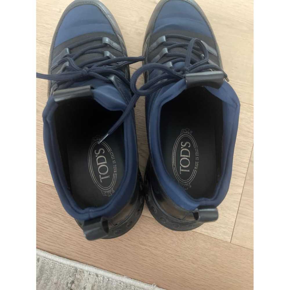 Tod's Leather low trainers - image 8