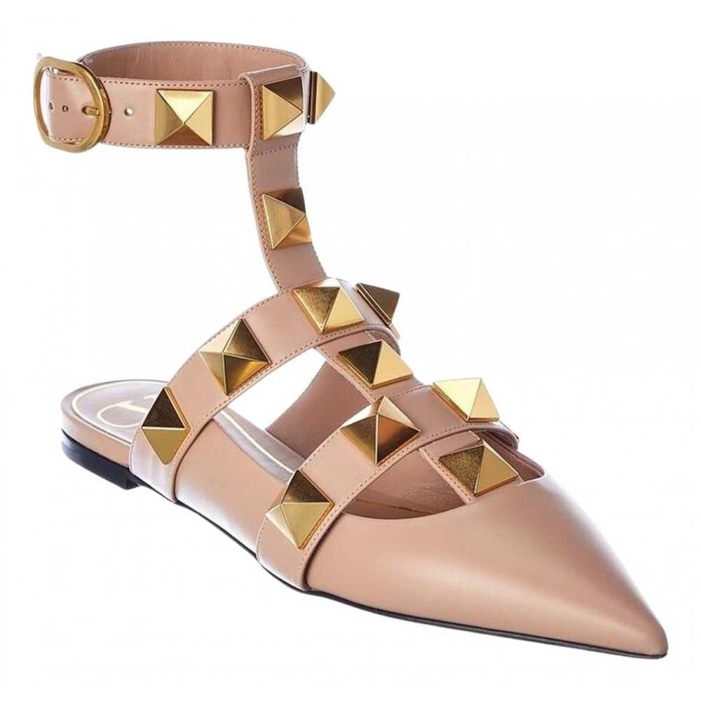 Valentino Garavani Roman Stud leather sandal - image 1