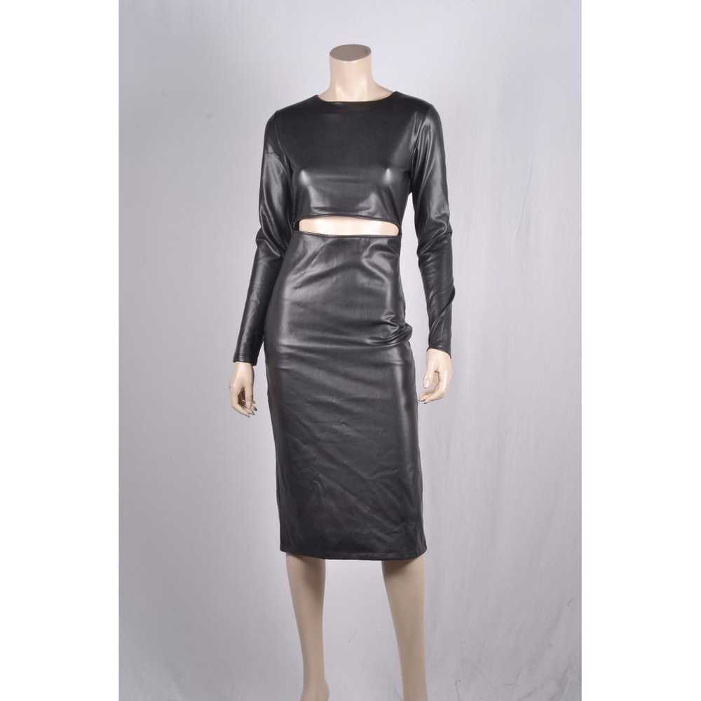 French Connection Vegan leather mid-length dress - image 2