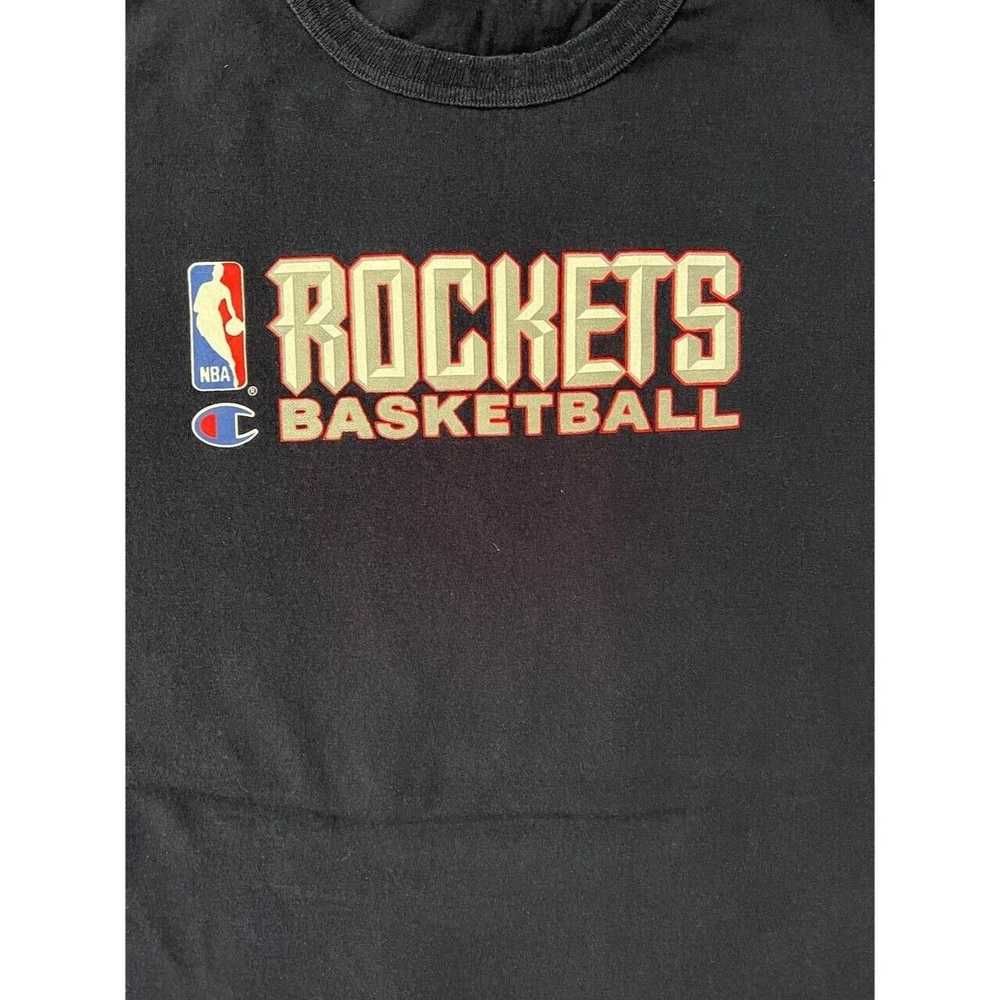 Champion Vintage 90s Champion Houston Rockets Usa… - image 5