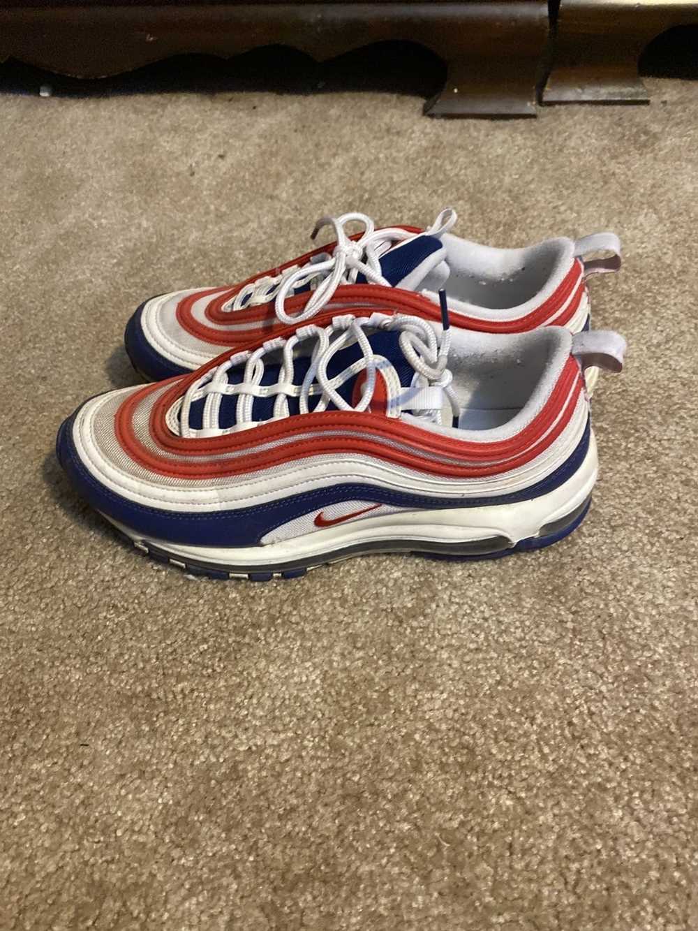 Nike Red white and blue air maxes - image 1