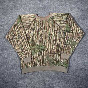 Realtree × Vintage Vintage Camo Sweatshirt Nature… - image 1