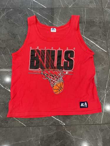 Chicago Bulls NBA Black Big Logo Reversible Tank Top Jersey by Mitchell &  Ness