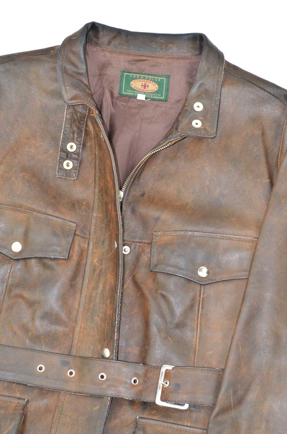 Italian Designers × Leather Jacket × Vintage Cuoi… - image 2
