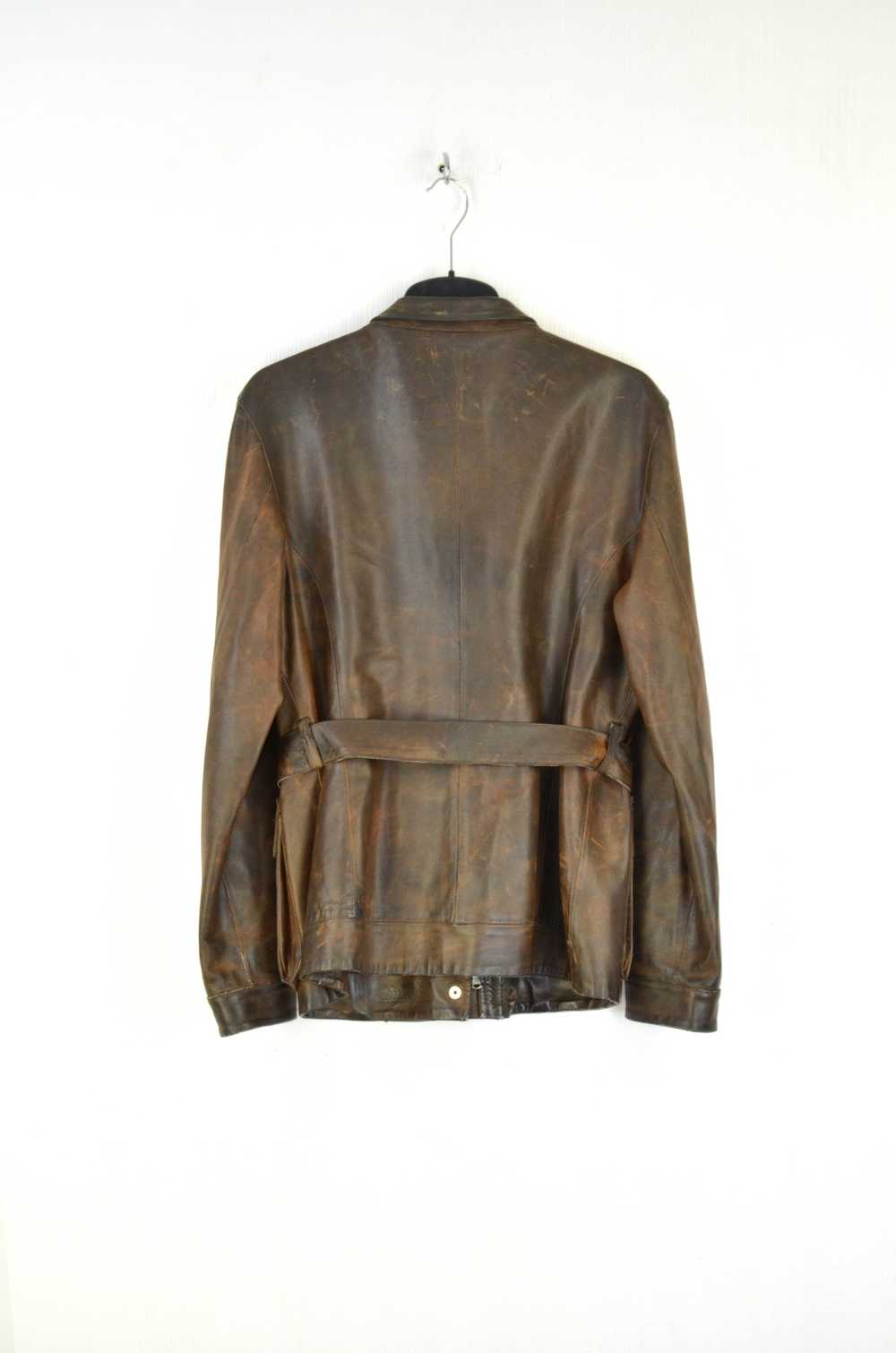 Italian Designers × Leather Jacket × Vintage Cuoi… - image 3