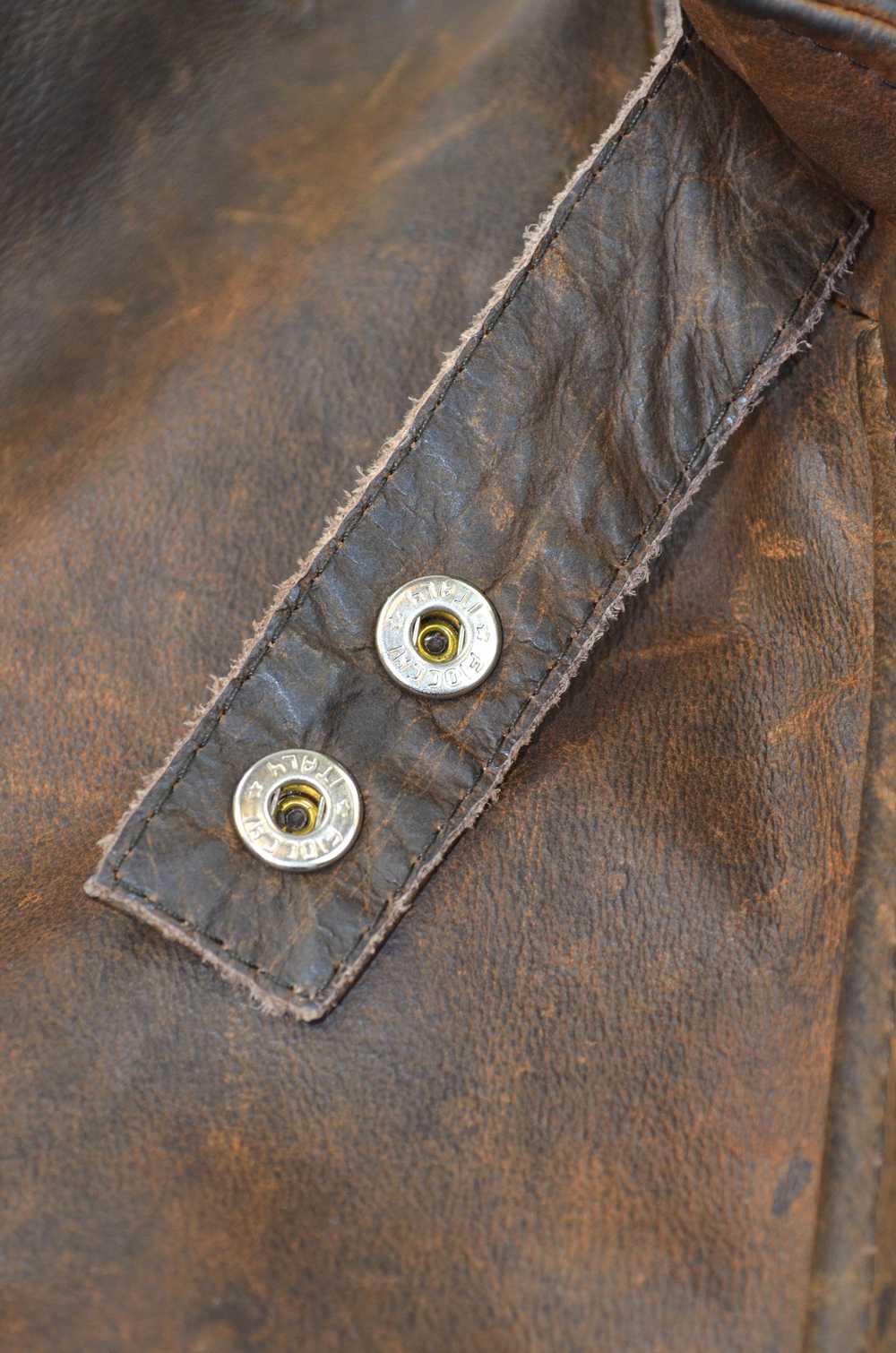 Italian Designers × Leather Jacket × Vintage Cuoi… - image 6