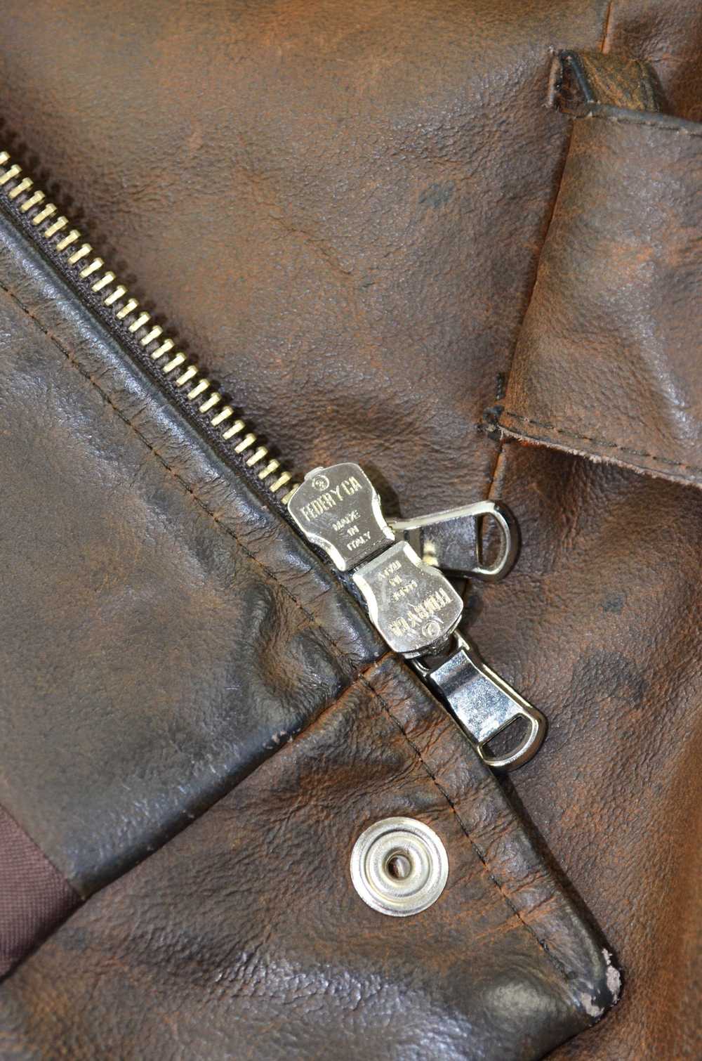 Italian Designers × Leather Jacket × Vintage Cuoi… - image 7