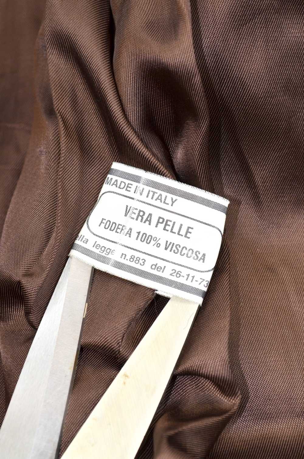 Italian Designers × Leather Jacket × Vintage Cuoi… - image 8
