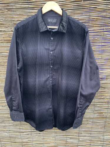 I.N.C × Vintage Vintage black velour button up