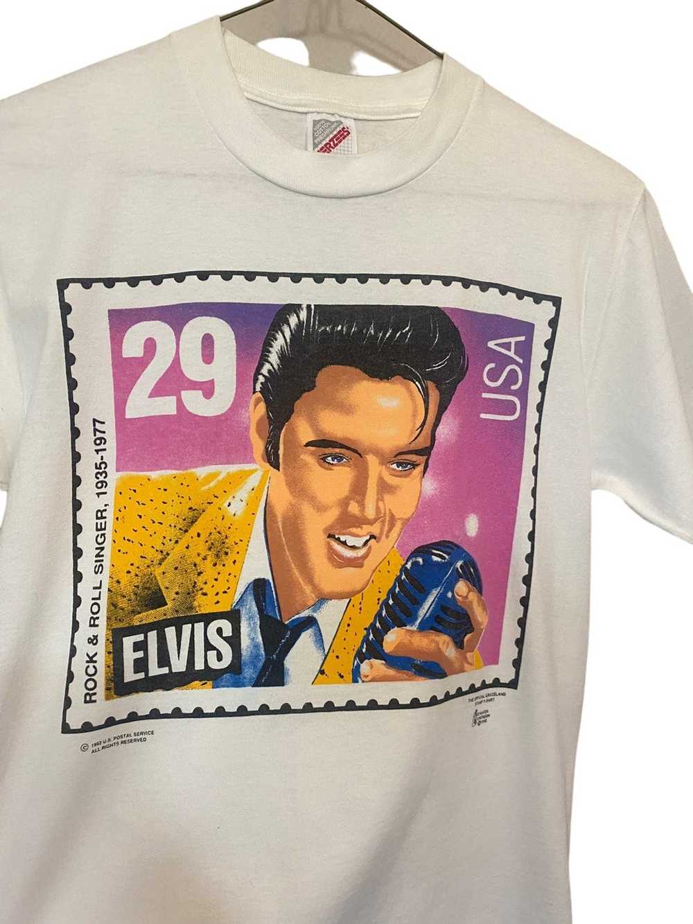 Jerzees × Rock Tees × Vintage Vintage 90 Elvis Pr… - image 3