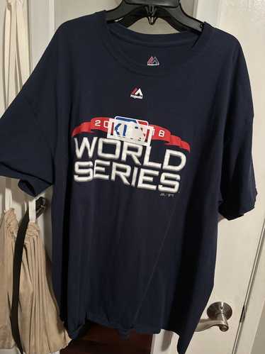 MOOKIE BETTS Boston RED SOX Baseball MAJESTIC World Series Jersey Style  Shirt S