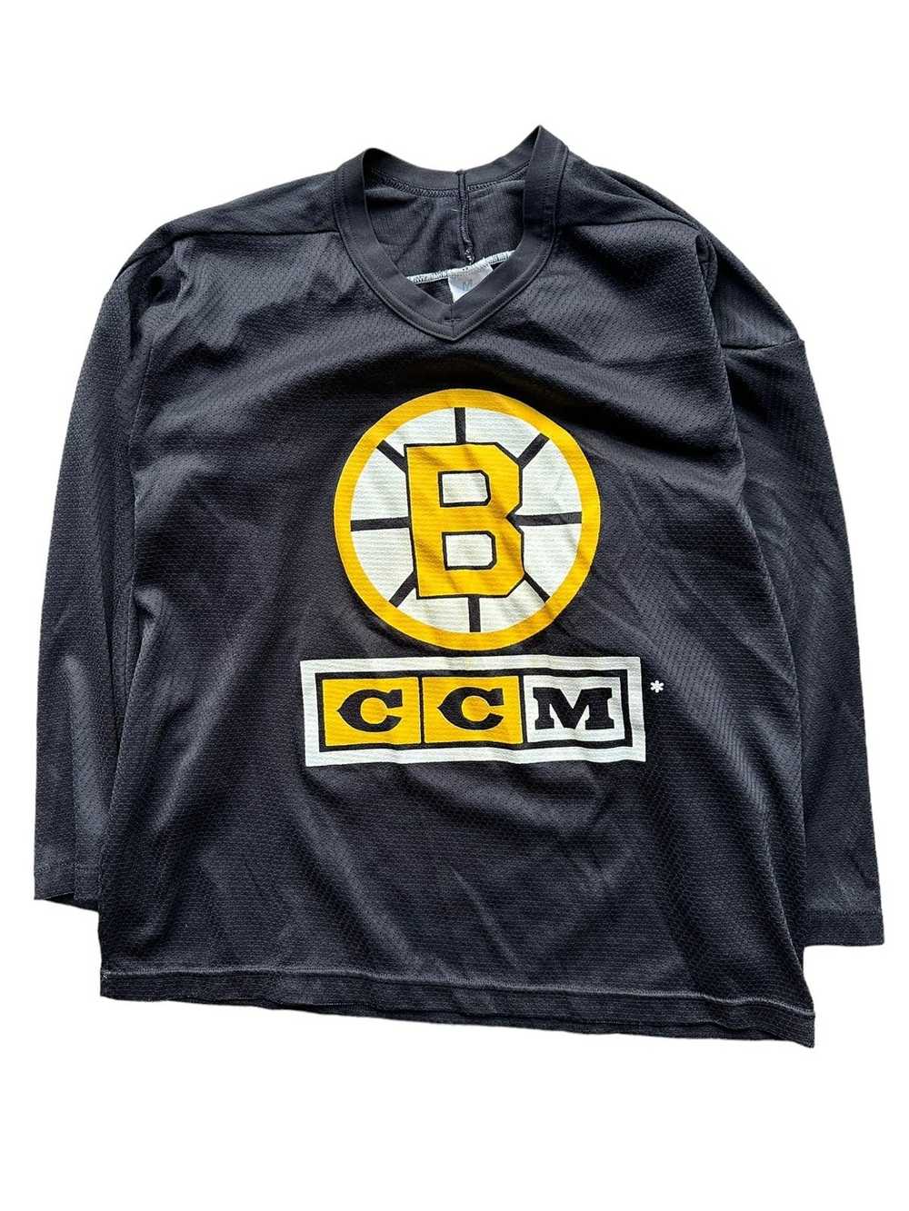 NHL × Vintage Vintage 90’s CCM NHL Boston Bruins … - image 1