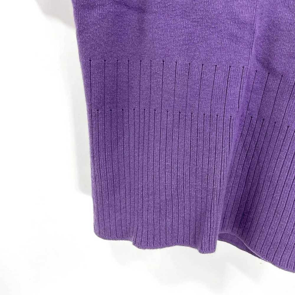 Vintage 90s SHU SHU Vintage Purple Cardigan Top S… - image 9