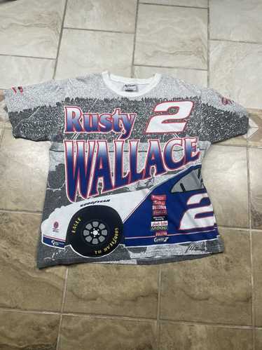 NASCAR × Vintage Rusty Wallace midnight Rider AOP 