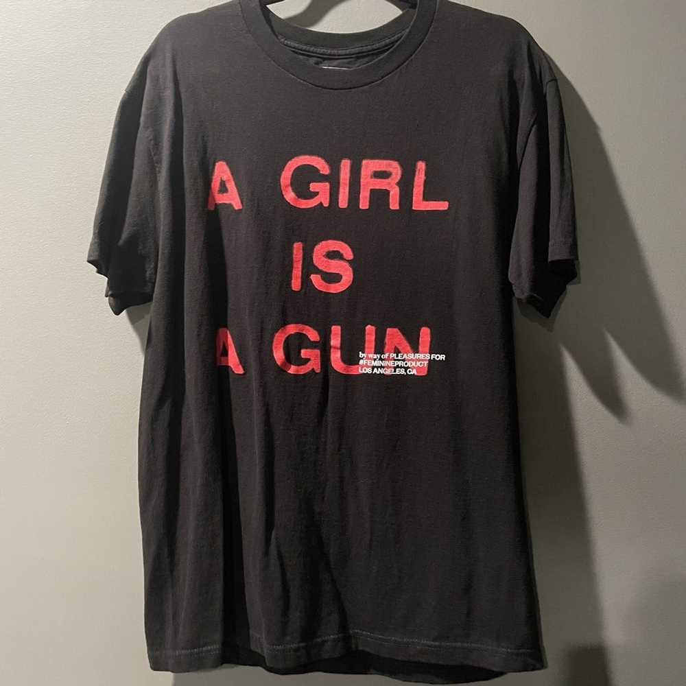 Pleasures A Girl Is A Gun tee - image 1