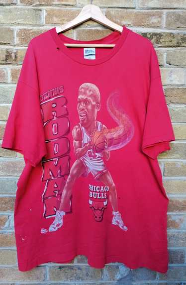 Vintage 1998-99 Dennis Rodman Los Angeles Lakers Pro Player Black Grap –  Black Shag Vintage