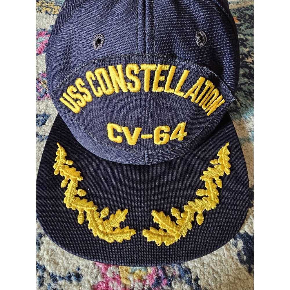 New Era Vintage New Era Pro Model USS CONSTELLATI… - image 1