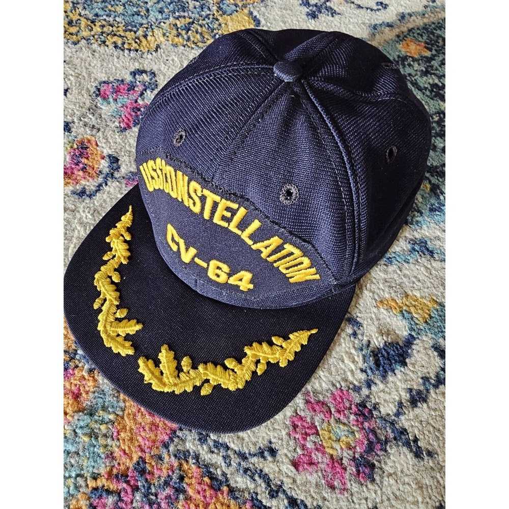 New Era Vintage New Era Pro Model USS CONSTELLATI… - image 2