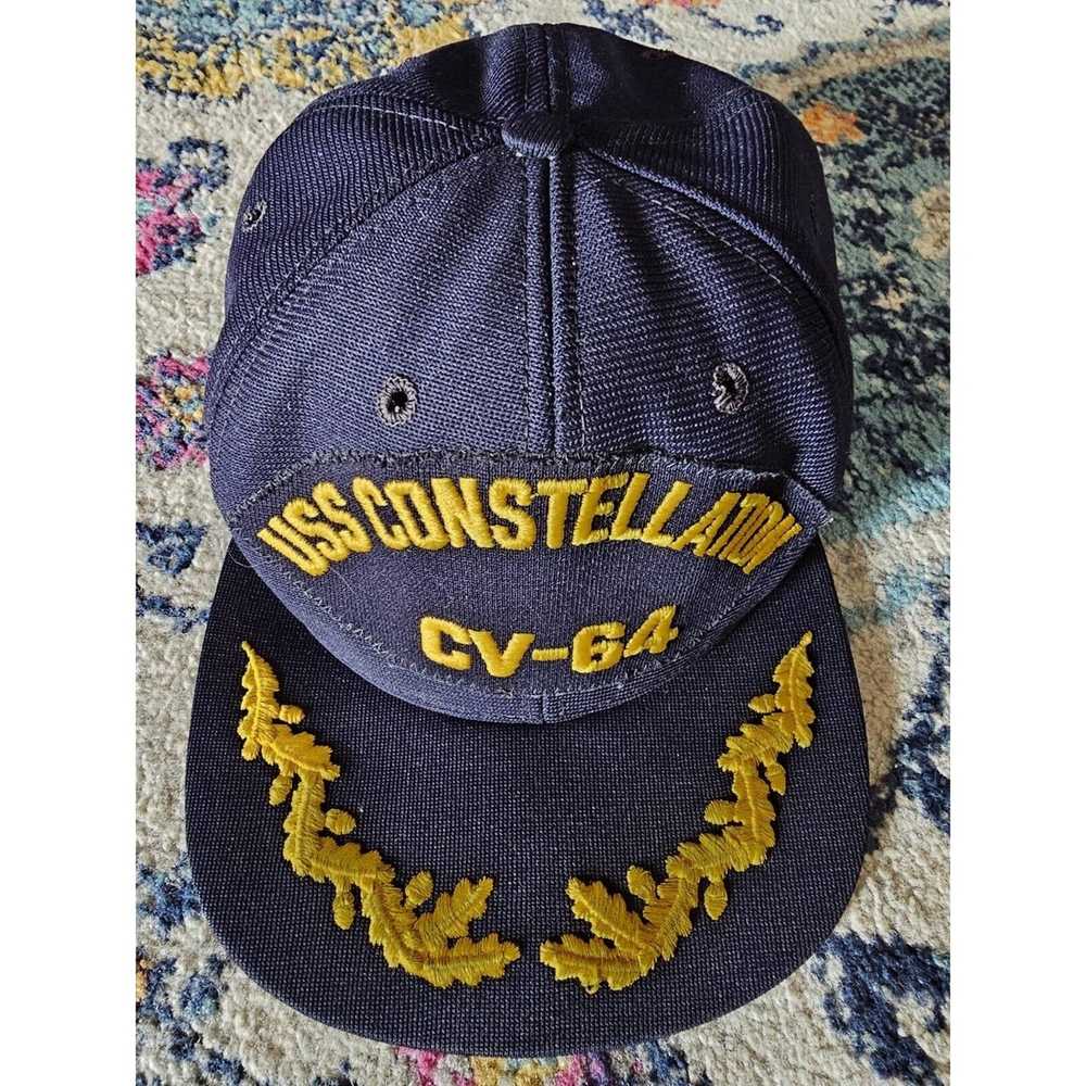 New Era Vintage New Era Pro Model USS CONSTELLATI… - image 3