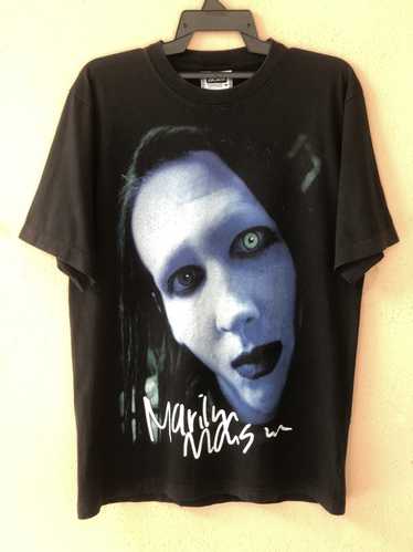 Band Tees × Marilyn Manson × Vintage Vintage Maril