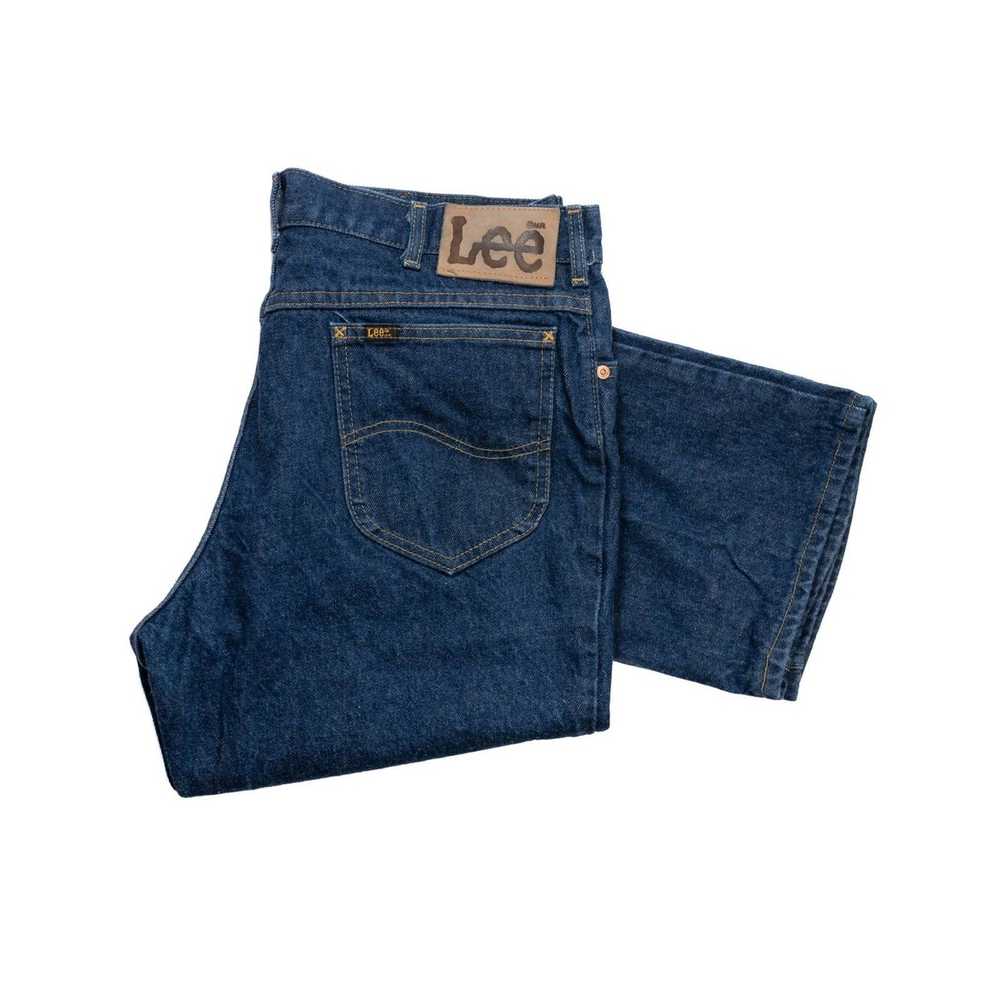 Vintage 80's Lee Denim - 36" x 29" - image 4