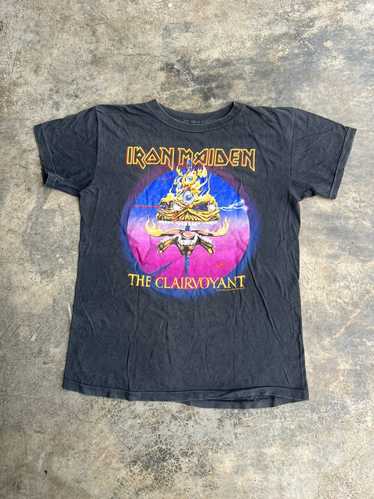 Band Tees × Iron Maiden × Vintage (M) 1986 Vintag… - image 1