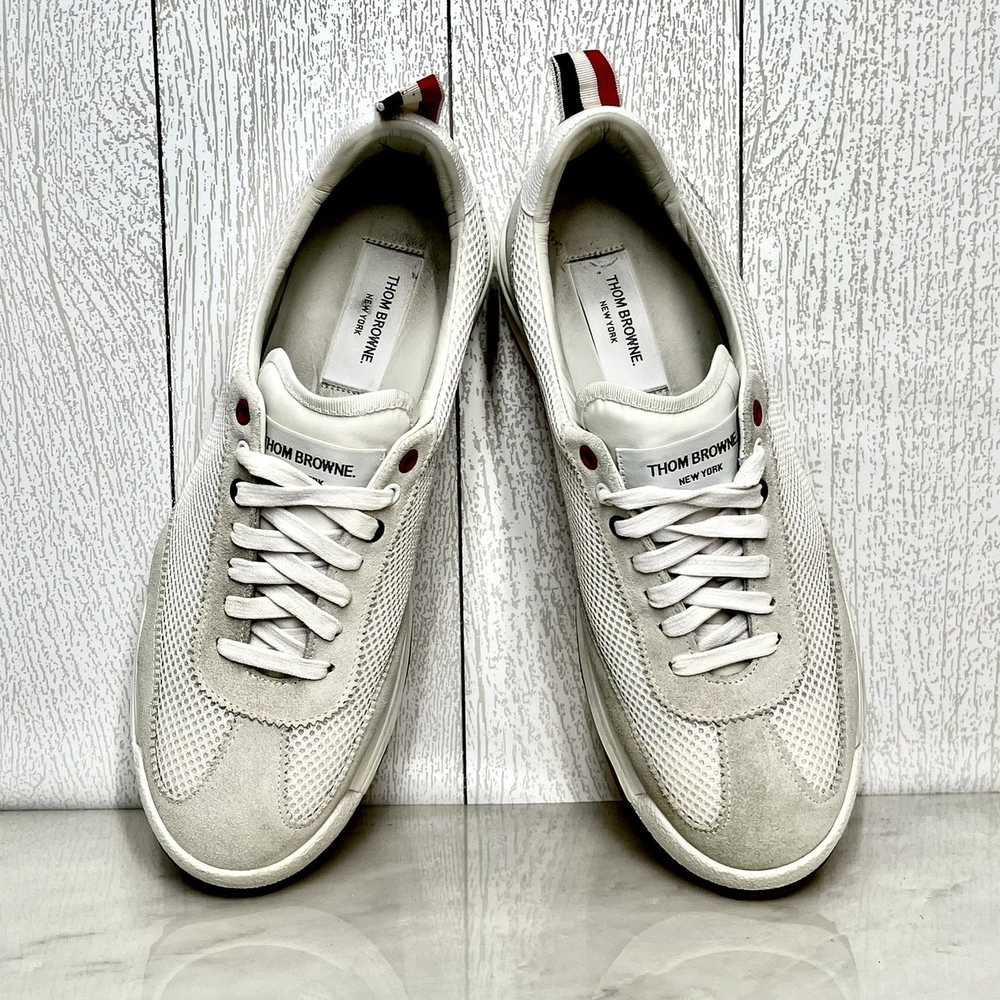 Thom Browne Thom Browne Low Top Panelled Sneakers - image 6