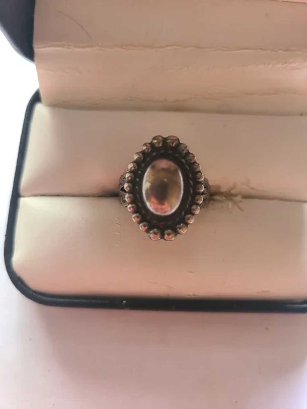 Vintage Fred Harvey Era Style Sterling Silver Rin… - image 4