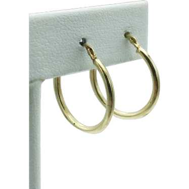 14K Hoop Earrings - image 1