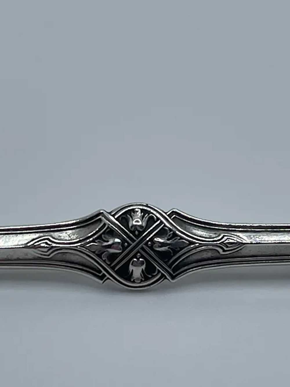 Antique William B Kerr Sterling Silver Stylized F… - image 3