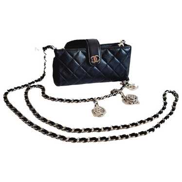 Chanel Mongolian lamb clutch bag