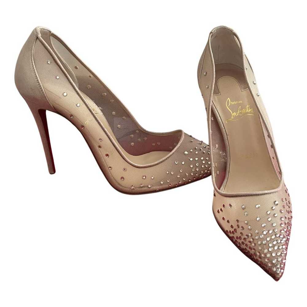 Christian Louboutin Follies Strass heels - image 1