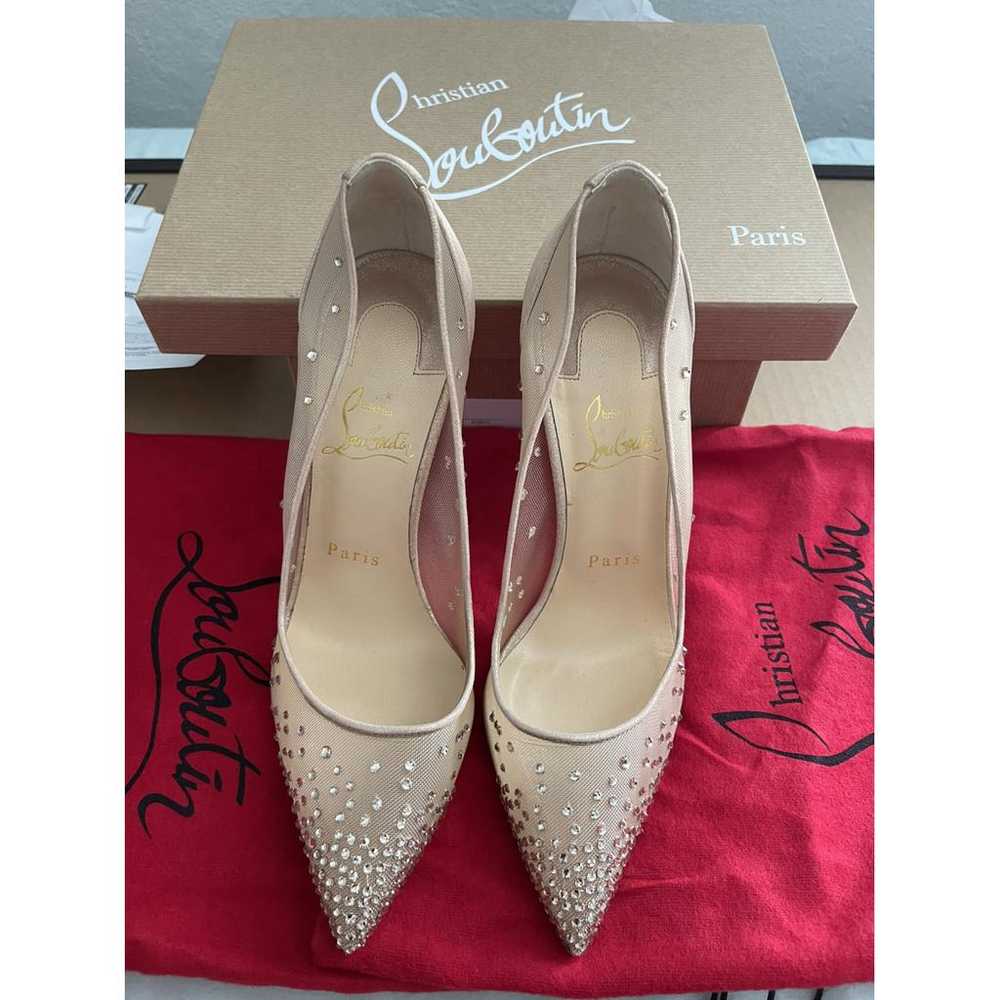 Christian Louboutin Follies Strass heels - image 3