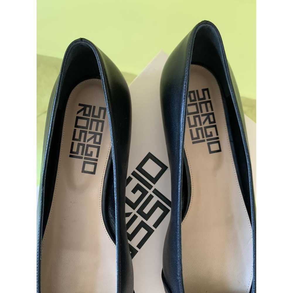 Sergio Rossi Leather ballet flats - image 6