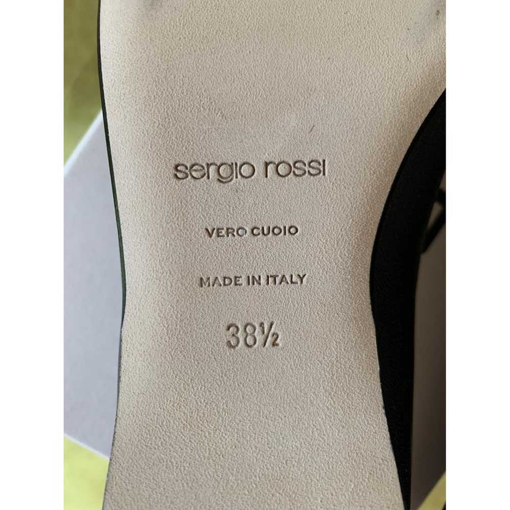 Sergio Rossi Leather ballet flats - image 9