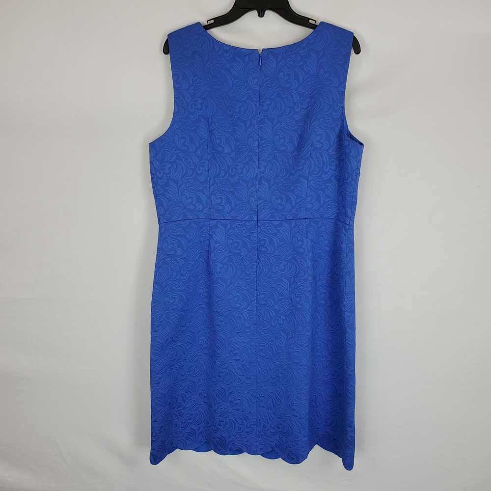 Talbots Women Blue Dress Sz 14 - image 2