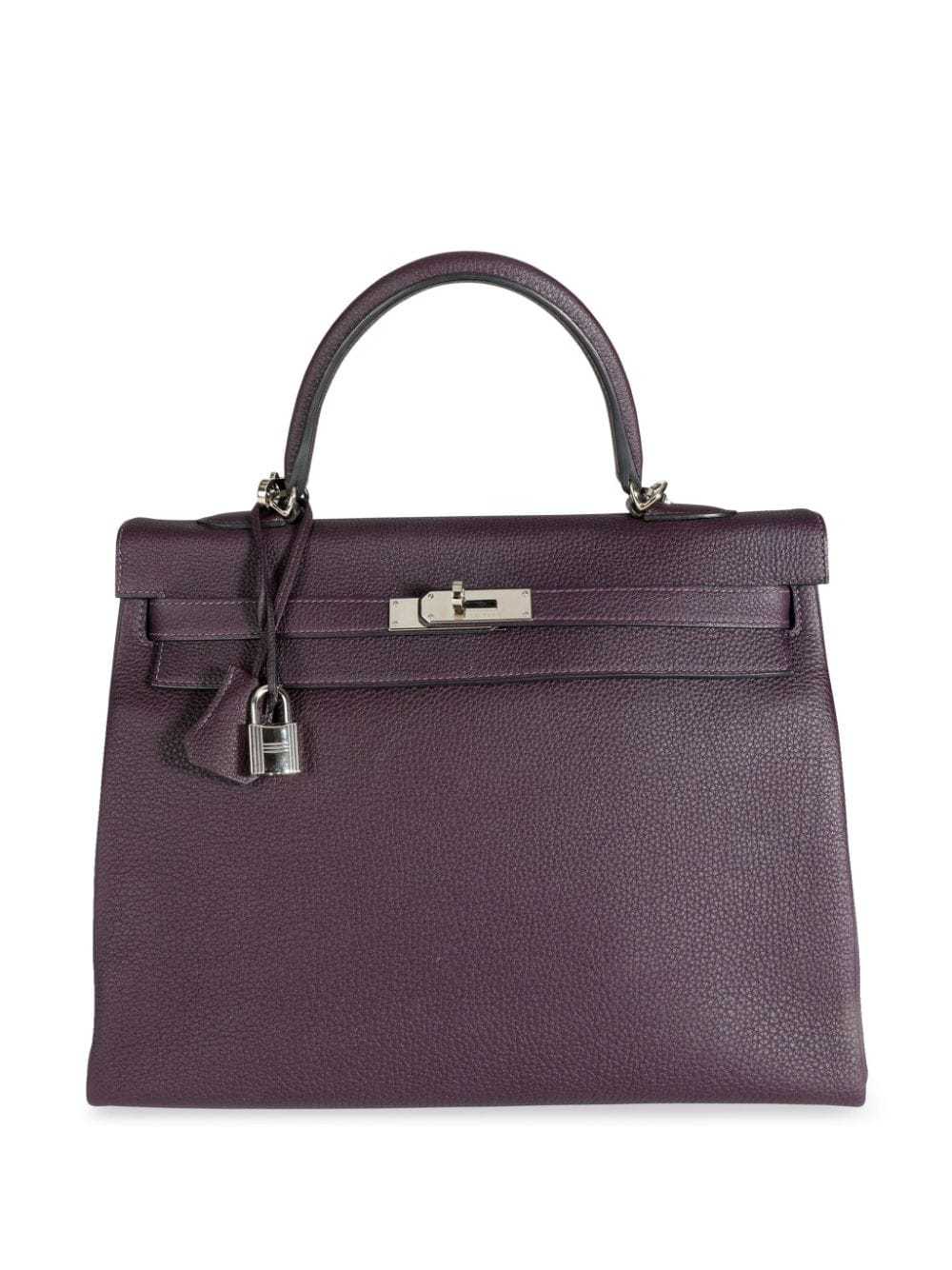 Hermès Pre-Owned Kelly 35 two-way handbag - Purple - image 1