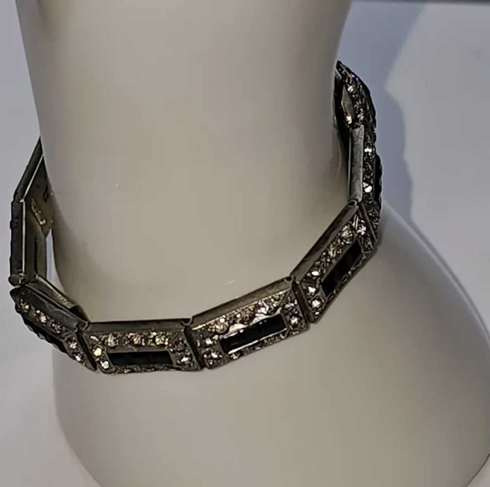 Art Deco Paste Bracelet - image 3